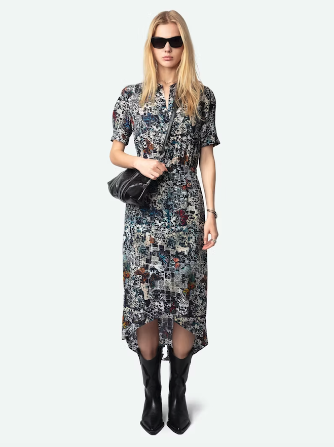 Rimaz Dress Encre - Zadig & Voltaire