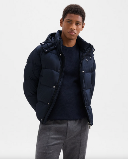 Puffer Jacket Recycled Poly Baltic - Theory Men