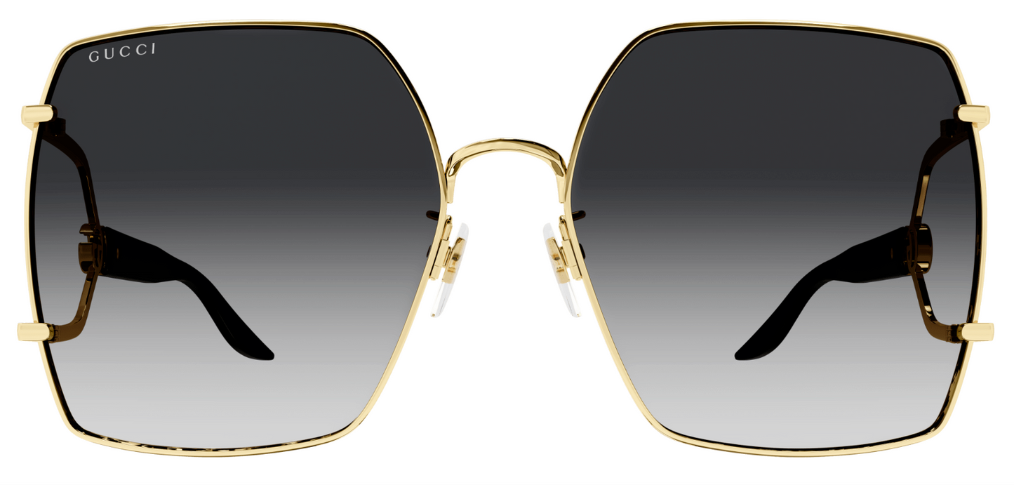 Womens Metal Sunglasses Black - Gucci