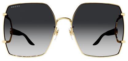 Womens Metal Sunglasses Black - Gucci