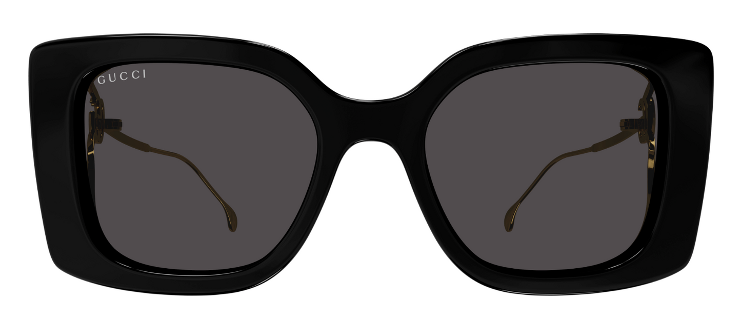 Womens Injection Sunglasses Black - Gucci