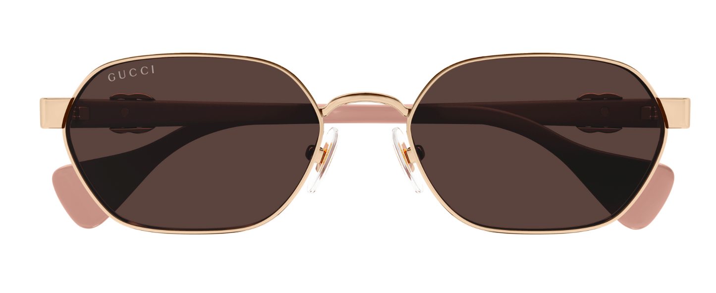 Womens Metal Sunglasses Pink - Gucci