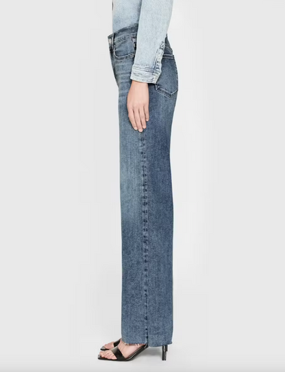 Le Slim Palazzo Rowley Raw After - Frame