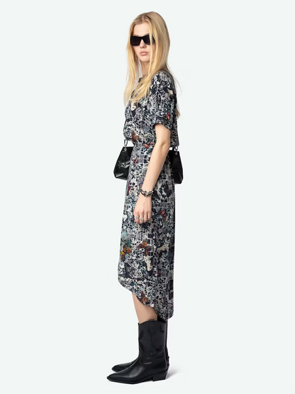 Rimaz Dress Encre - Zadig & Voltaire