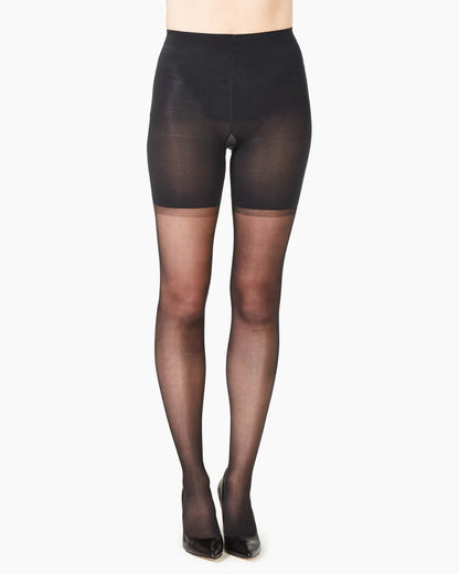 Shaping Mid-Thigh Sheers Black - SPANX