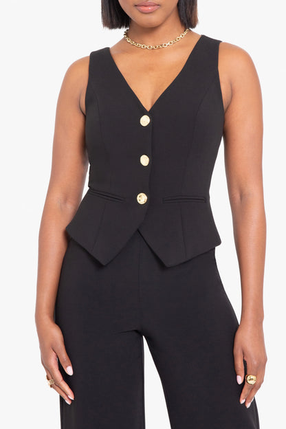 Sloane Jumpsuit Black - Black Halo