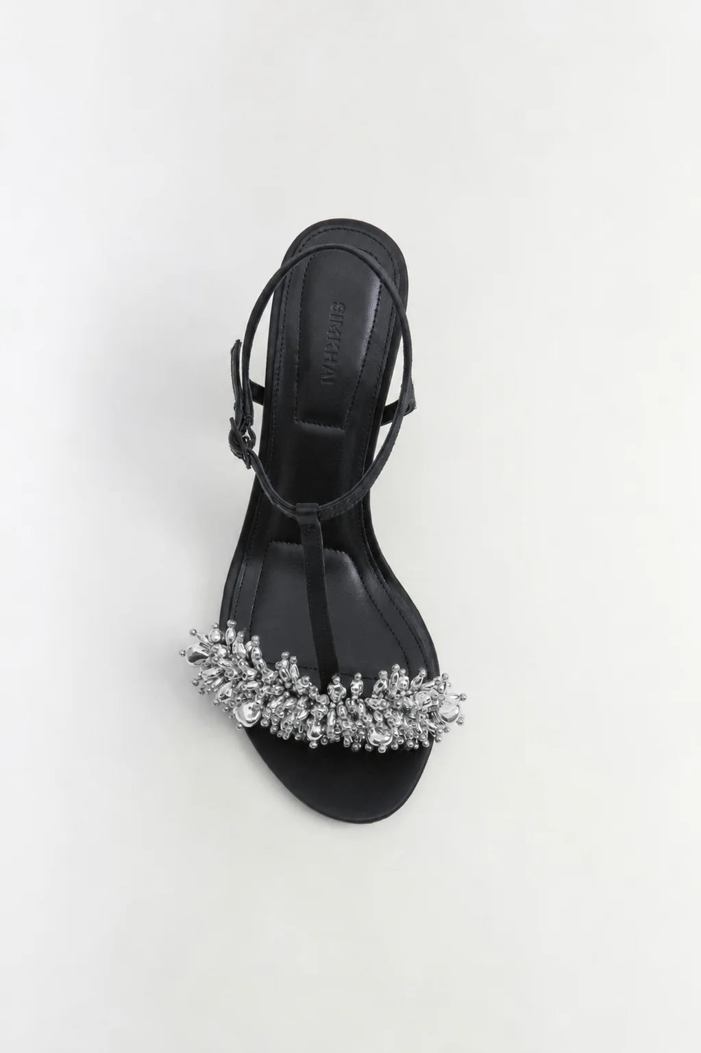 Stacey Embellished Heel Black/Silver - Simkhai