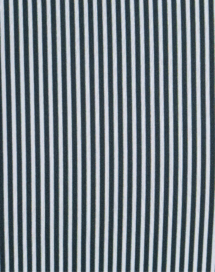 Apex Shirt Estate Microstripe Dark Green - Stone Rose