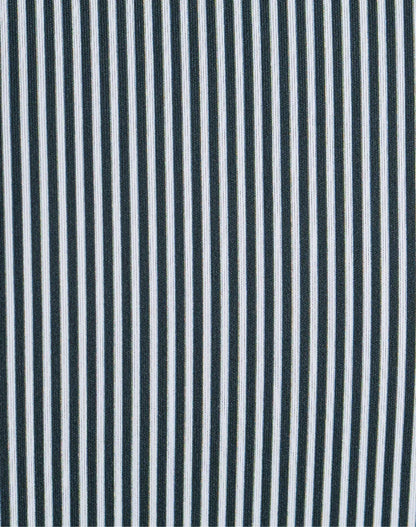 Apex Shirt Estate Microstripe Dark Green - Stone Rose