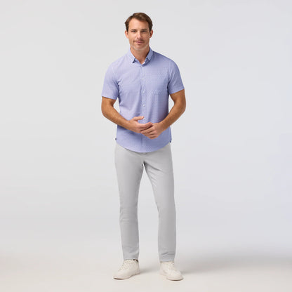 Leeward Short Sleeve Pink Salt Retro Boomerang - Mizzen + Main