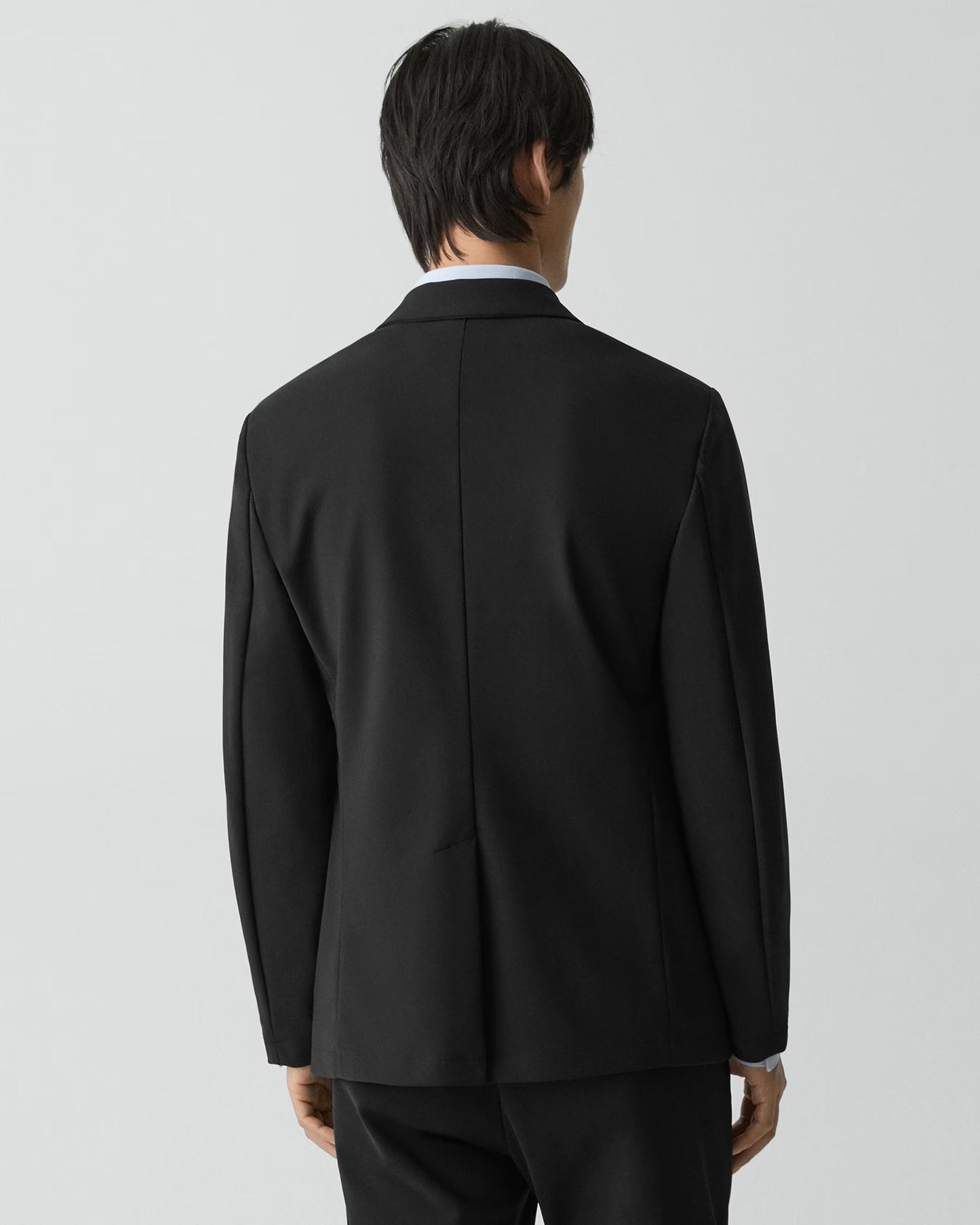 Clinton Blazer Precision Ponte Black - Theory Men