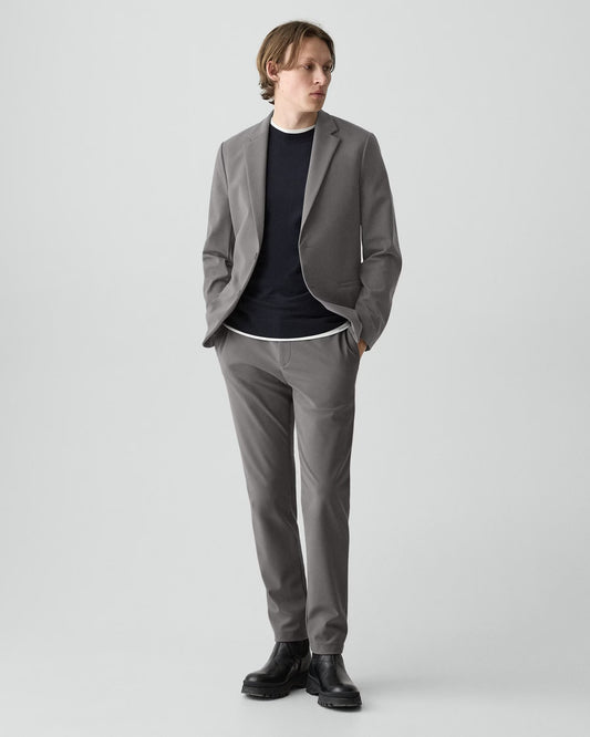 Zaine Pant Precision Ponte Carbon - Theory Men