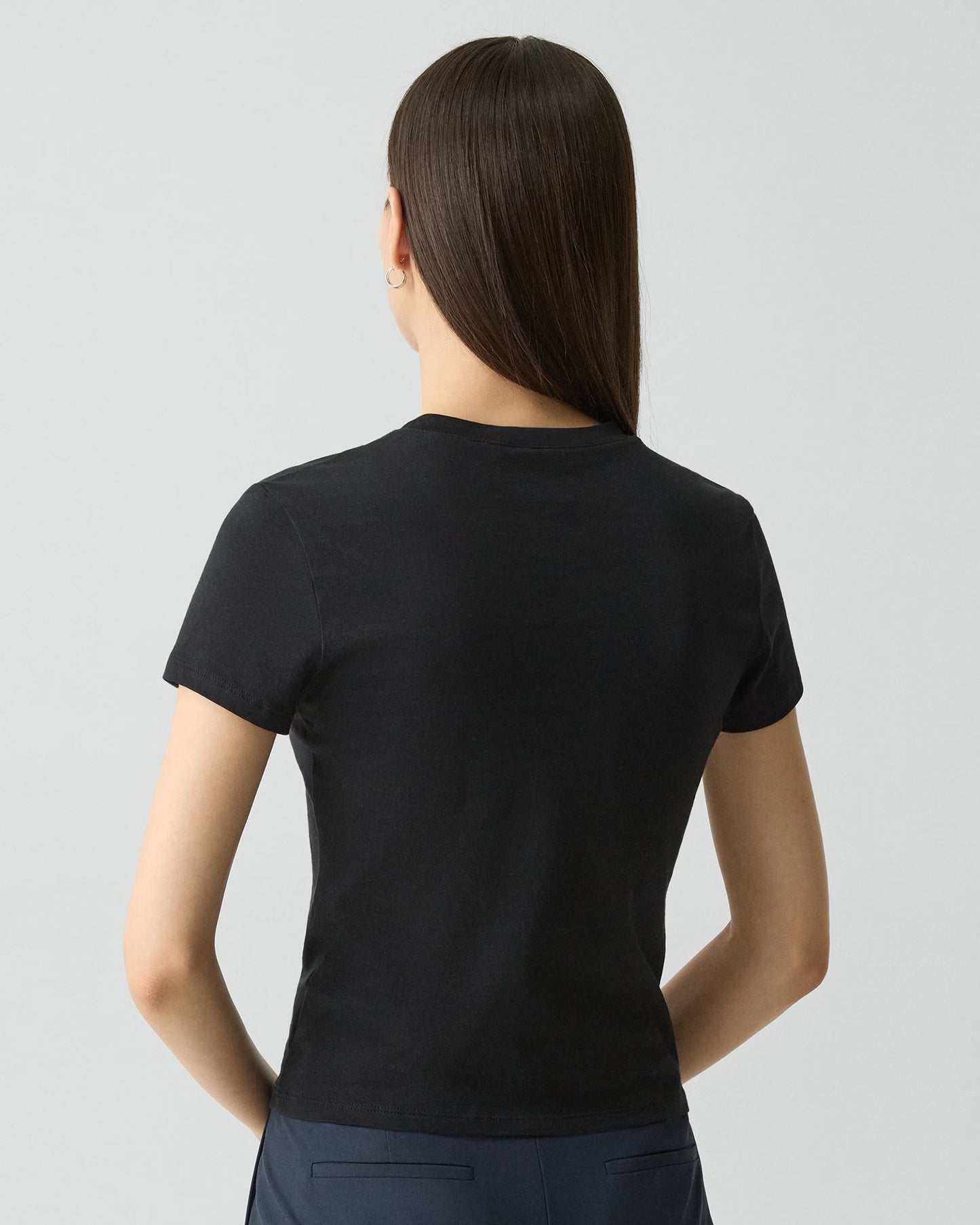 Tiny Tee Black - Theory Women