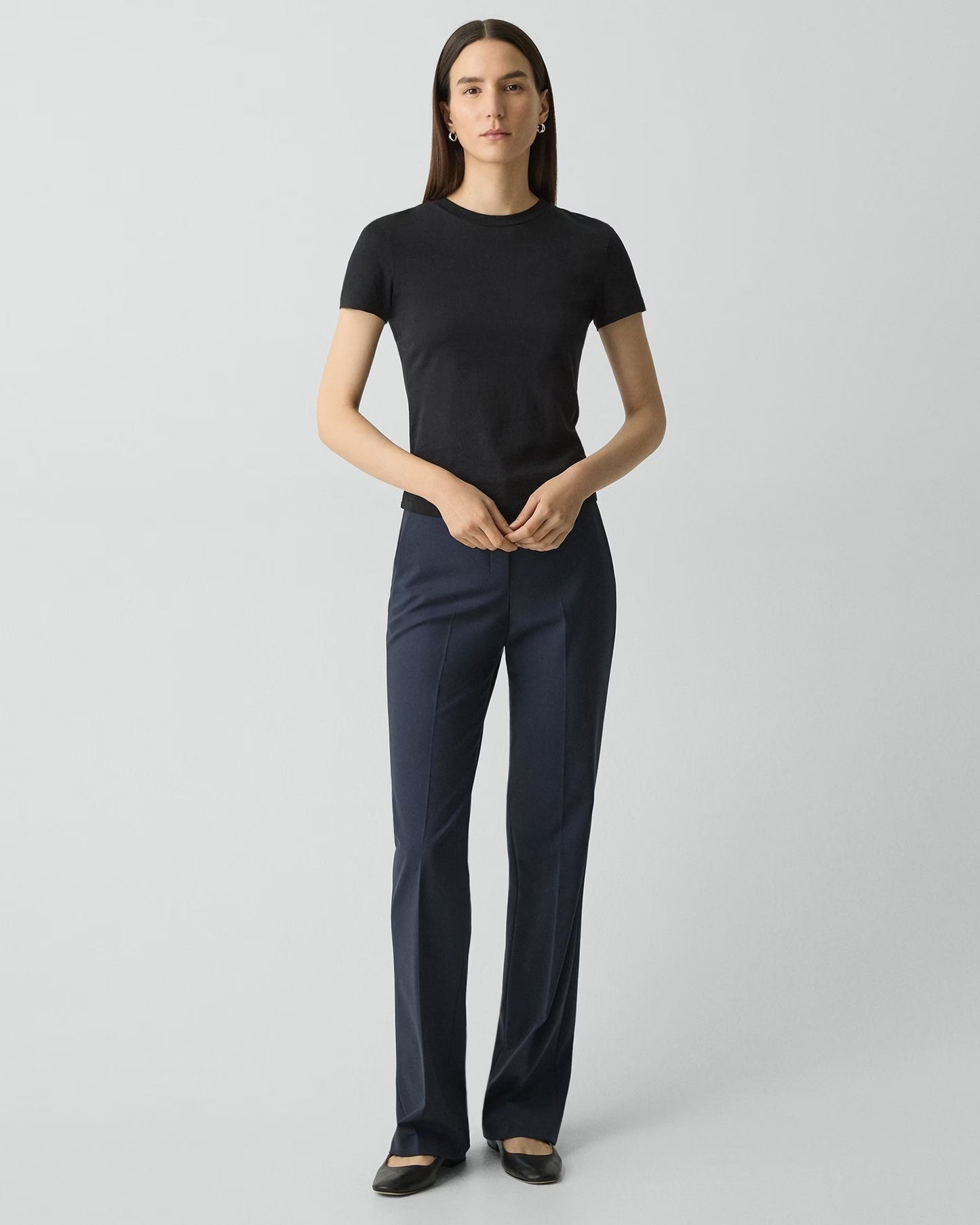 Tiny Tee Black - Theory Women