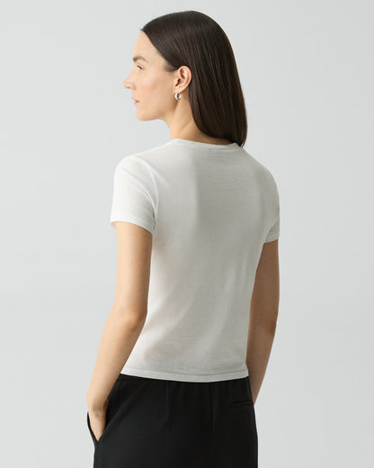 Tiny Tee White - Theory Women
