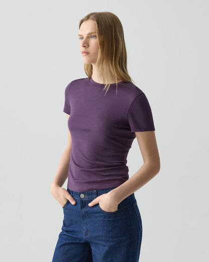 Tiny Tee Black Iris - Theory Women