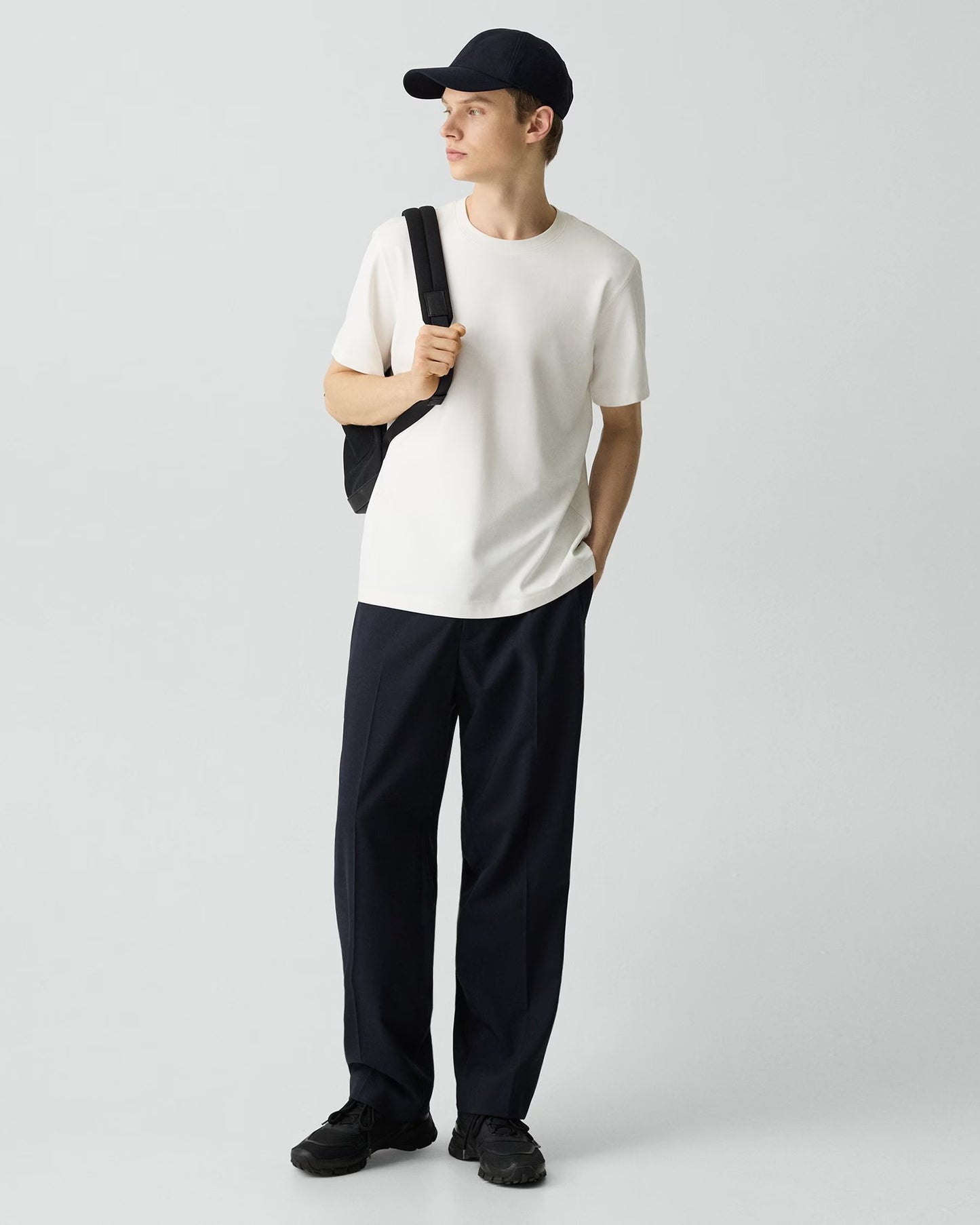 Ryder Tee Relay Jersey White - Theory Men