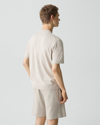 Soris Tee Light Bilen Silver Cloud - Theory Men