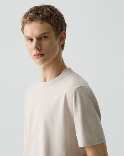Soris Tee Light Bilen Silver Cloud - Theory Men