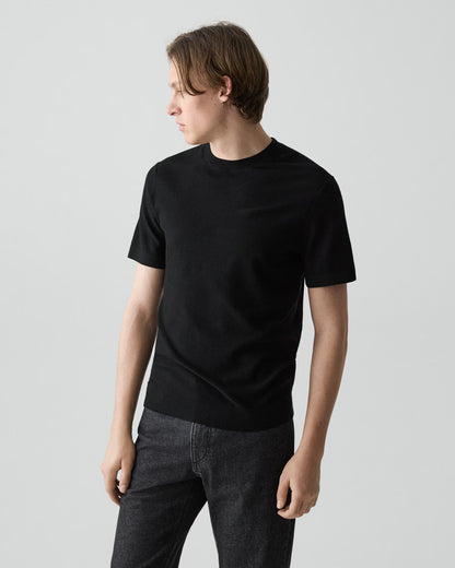 Soris Tee Light Bilen Black - Theory Men