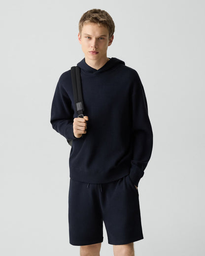 Relaxed Hoodie Light Bilen Dark Eclipse - Theory Men