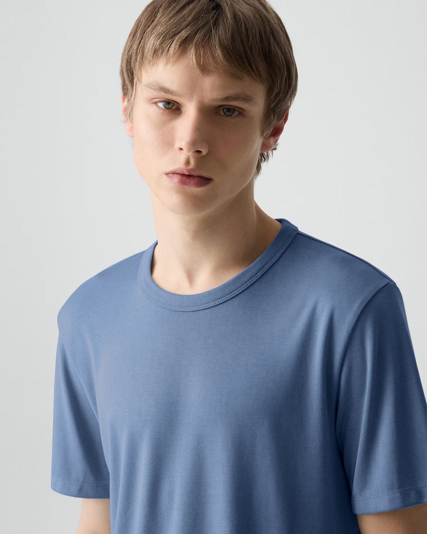 Essential Tee Anemone Modal Jersey Bering - Theory Men