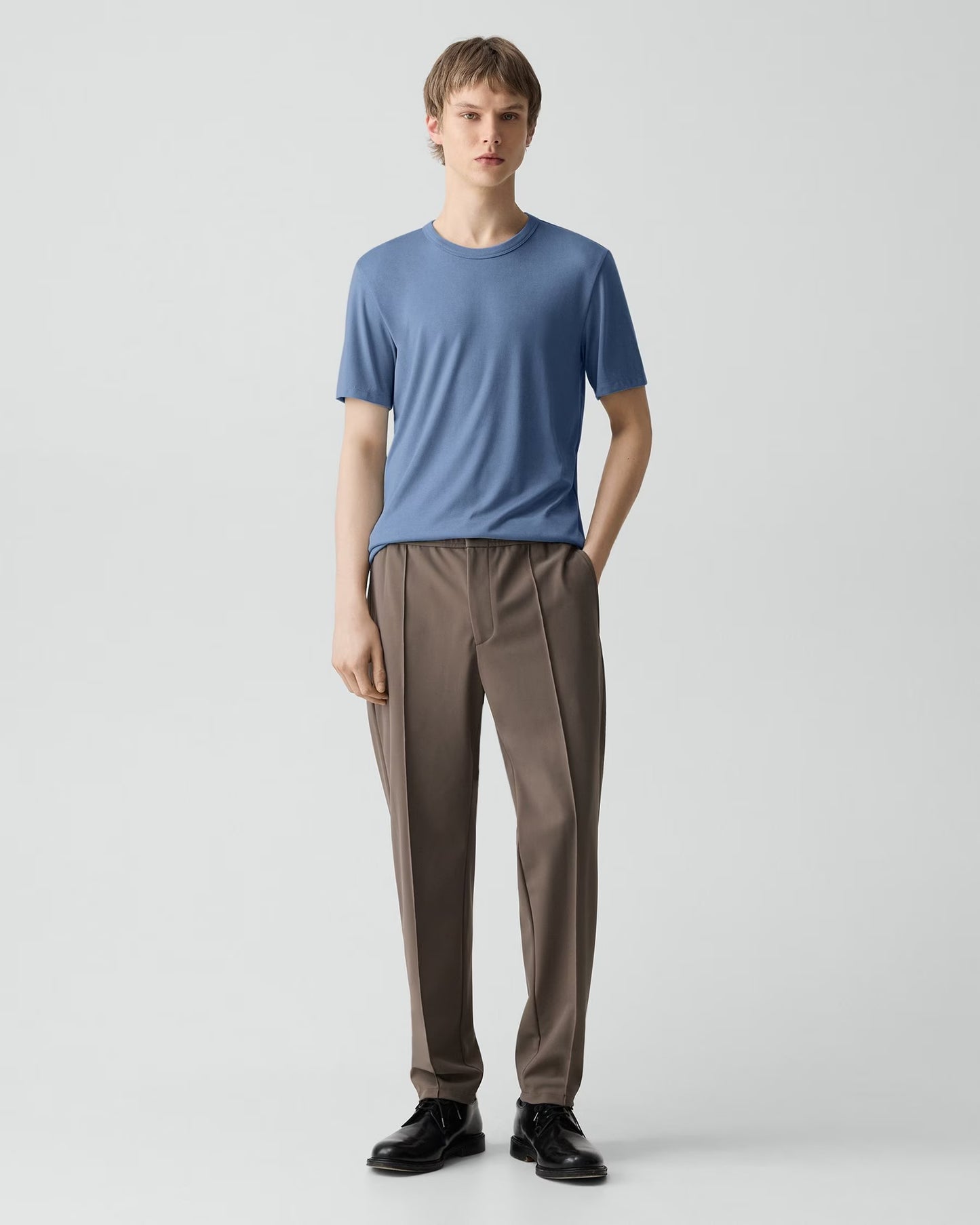 Essential Tee Anemone Modal Jersey Bering - Theory Men