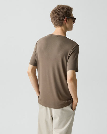 Essential Tee Anemone Modal Jersey Morel - Theory Men