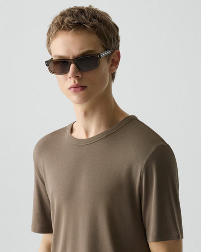 Essential Tee Anemone Modal Jersey Morel - Theory Men