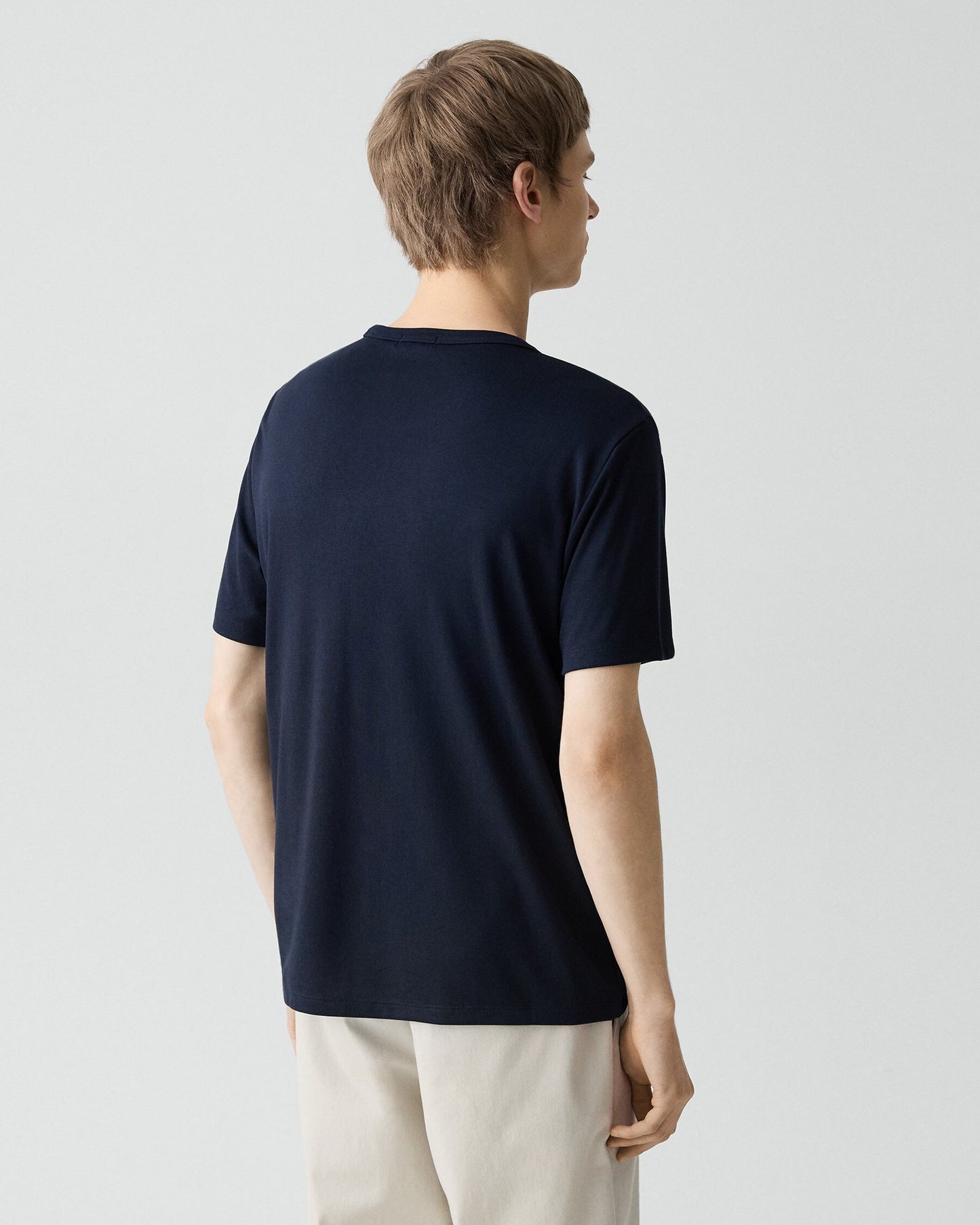 Essential Tee Anemone Modal Jersey Baltic - Theory Men