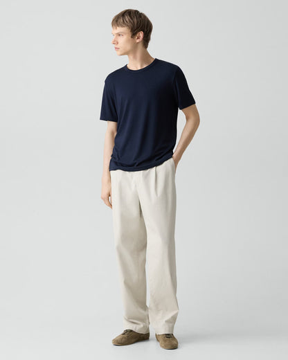 Essential Tee Anemone Modal Jersey Baltic - Theory Men