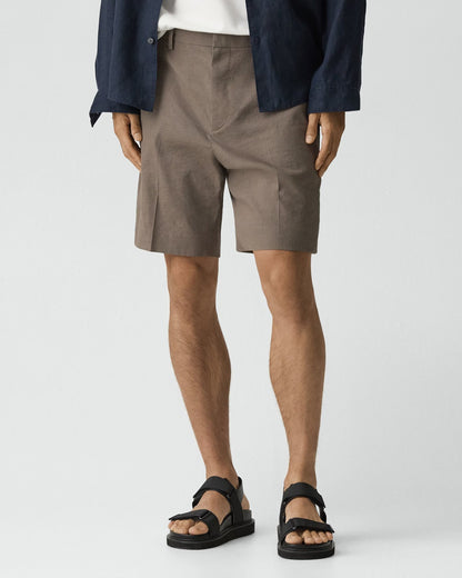 Standard Short Good Linen Morel - Theory Men