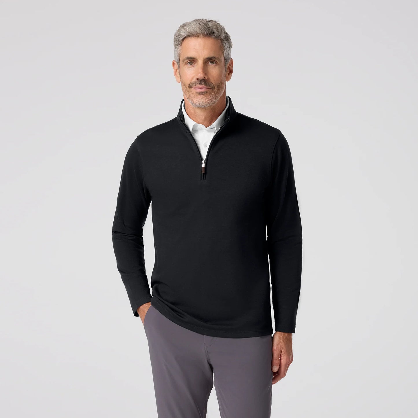 KPI Quarter Zip Black - Mizzen + Main