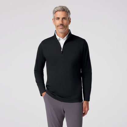 KPI Quarter Zip Black - Mizzen + Main