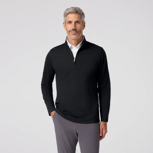 KPI Quarter Zip Black - Mizzen + Main