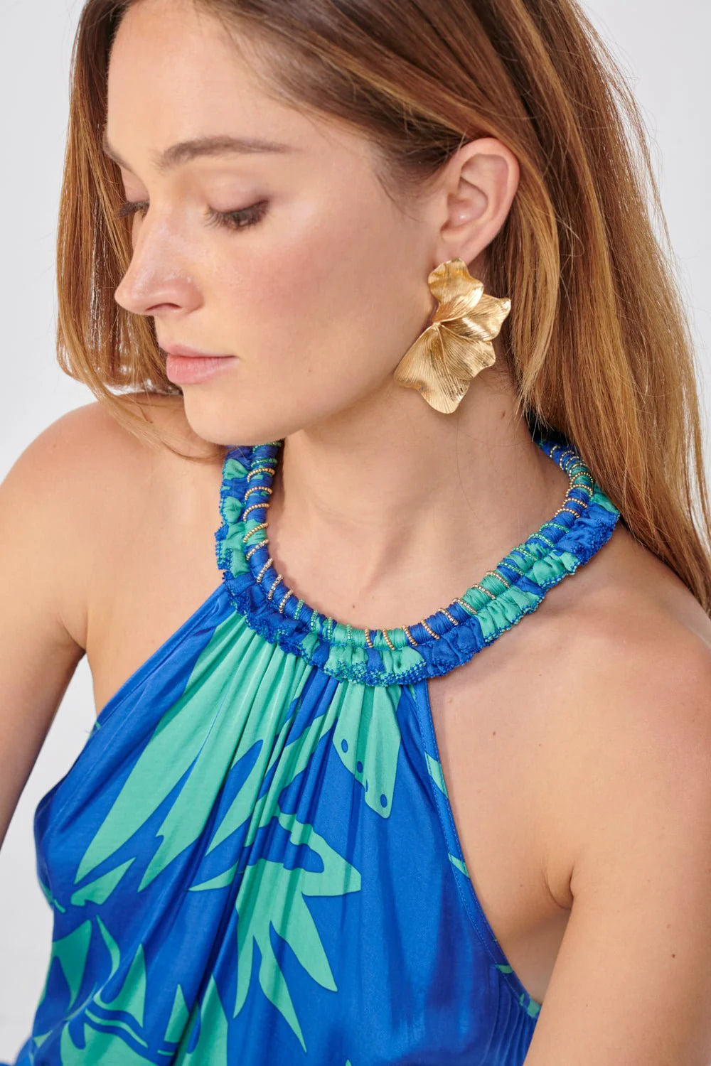 Cleo Top Blue Oasis - Poupette St Barth