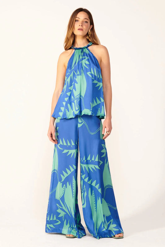 Cleo Top Blue Oasis - Poupette St Barth