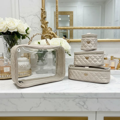 Trio Jet Setter Pearl Quilted - PurseN