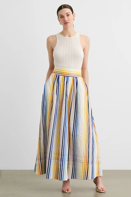 Gwyneth Midi Skirt Sunset - Toccin