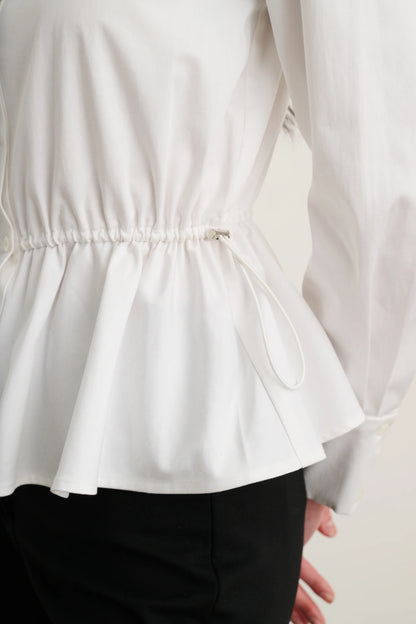 Ingrid Button Down Shirt Optic - Toccin