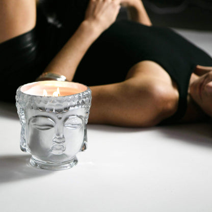 Supernova Buddah Royale Candle Pure Silver Clear - Thompson Ferrier