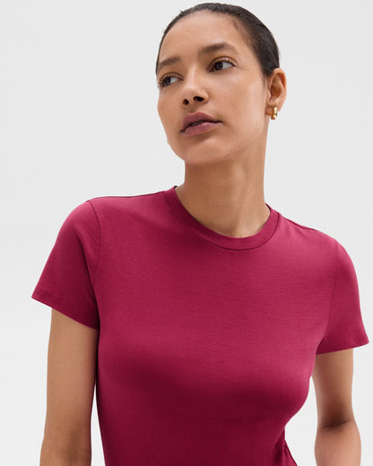 Tiny Tee Deep Rose - Theory Women