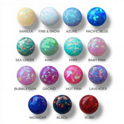 Clover Large Beaded Opal Bracelet - Bara Boheme