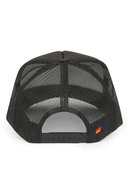 Vintage Bolt Trucker Hat Black - Aviator Nation