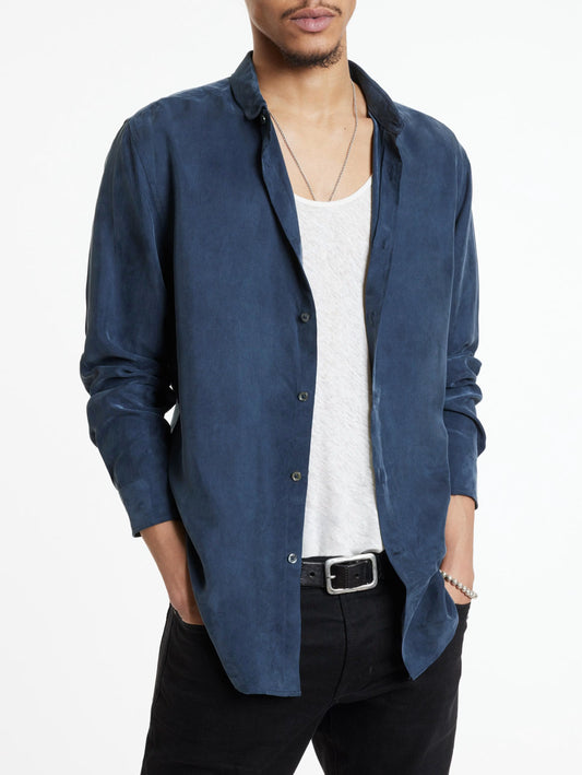 Orchard Shirt Indigo - John Varvatos