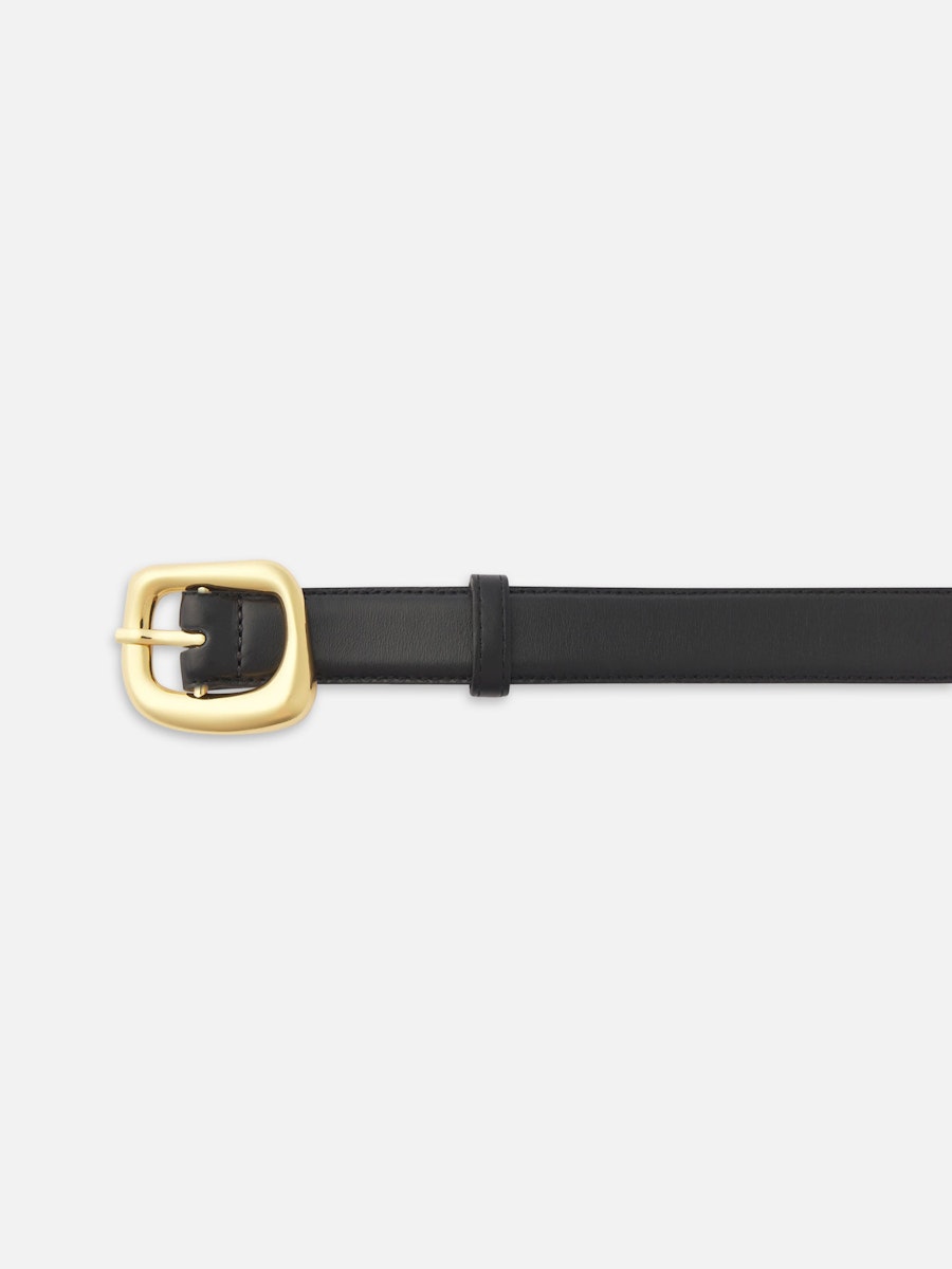 Organic Buckle Belt Black - Frame