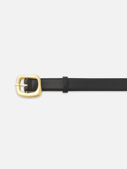 Organic Buckle Belt Black - Frame