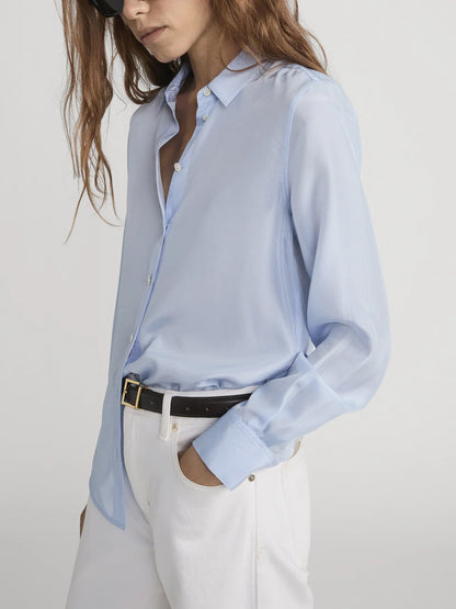 Striped Classic Shirt Oxford Blue Multi - Frame