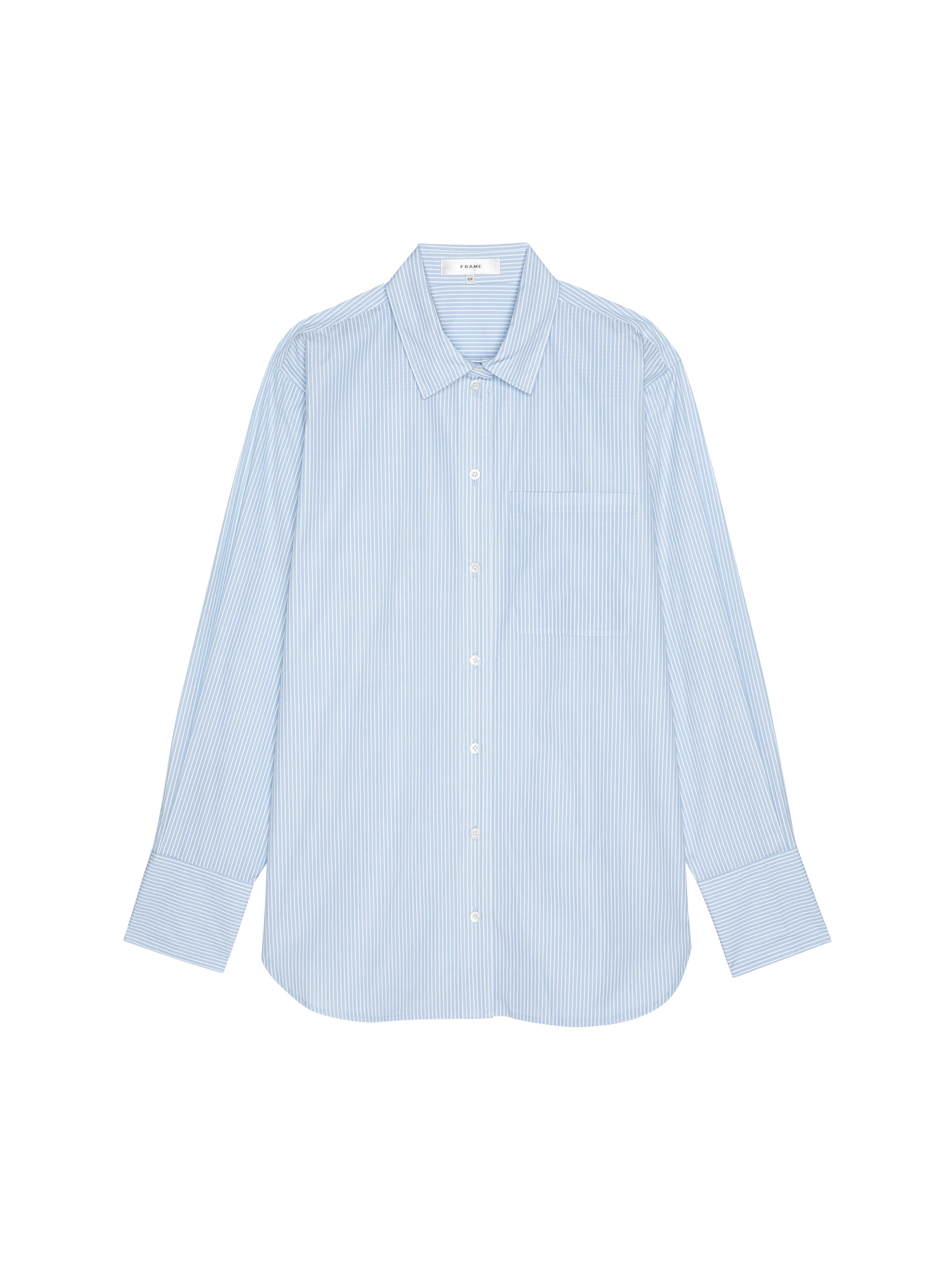 Striped Boy Shirt Powder Blue - Frame