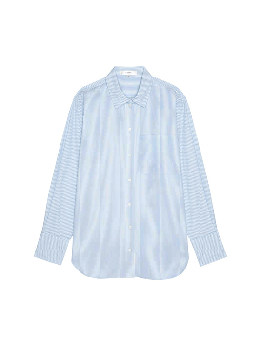 Striped Boy Shirt Powder Blue - Frame